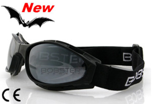 Crossfire Smoked Lens Folding Goggles, by Bobster
